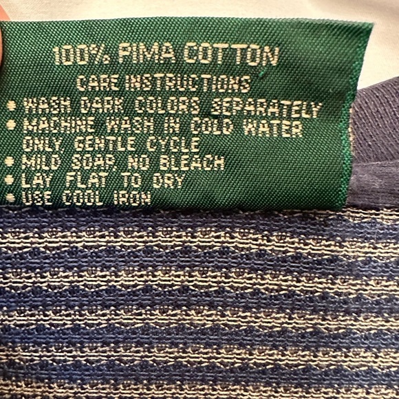 Masters Collection Amen Corner Golf Polo Men's Size XL Short Sleeves Navy Blue - Picture 5 of 9